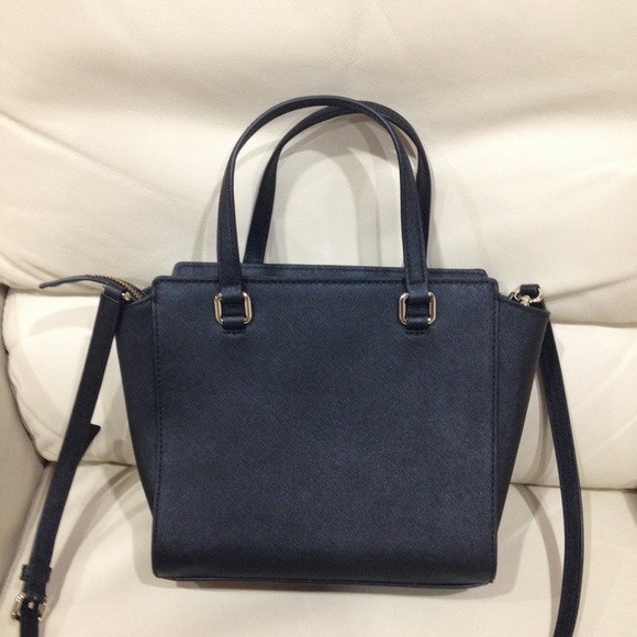 Kate Spade Black Sparkle Satchel Purse Bag - Picture 12 of 12